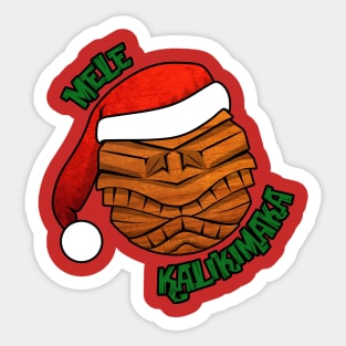 Mele Kalikimaka Sticker